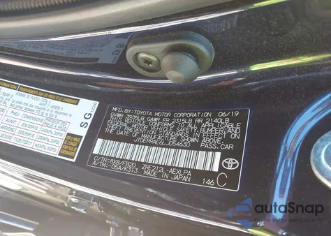 2020 Toyota Corolla Le from USA, damaged, VIN JTDEPRAE6LJ054630